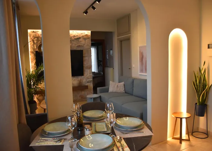 Lux, Seaview, Parking, Panorama - Thearetsouplace, 1g Wifi, Cosmote Tv *