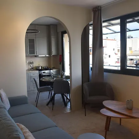 Lux, Seaview, Parking, Panorama - Thearetsouplace, 1g Wifi, Netflix, Cosmote Tv Apartment
