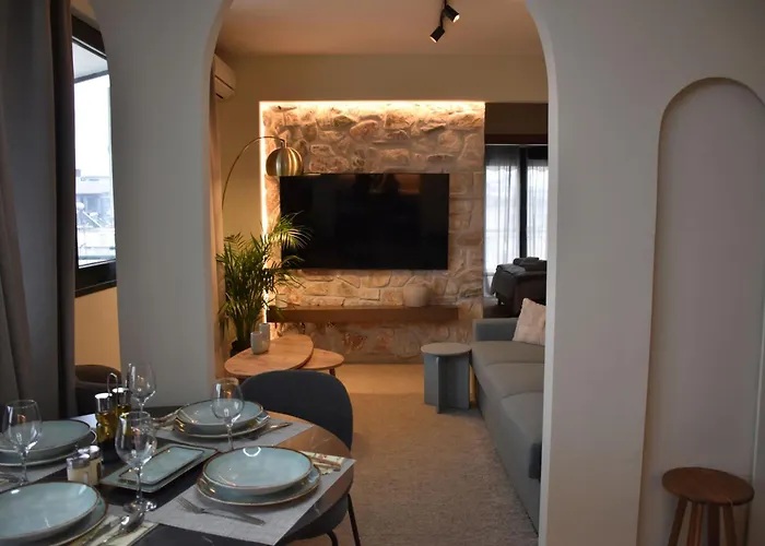 Lux, Seaview, Parking, Panorama - Thearetsouplace, 1g Wifi, Cosmote Tv